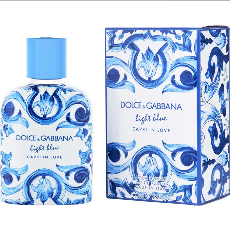 Dolce & Gabbana Light Blue Capri In Love